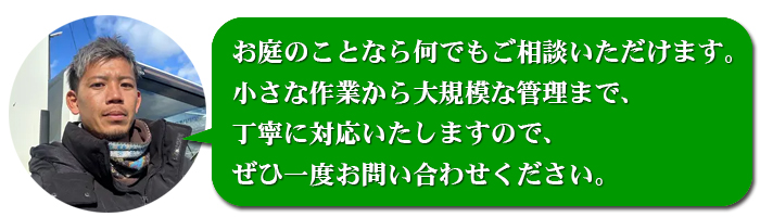 滋賀県の植木屋さん 相談見積無料